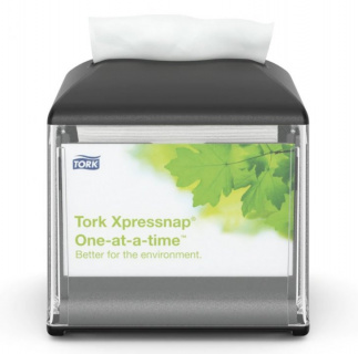 Tork Xpressnap Snack®  - dispenser pentru șervețele albe, 1 strat