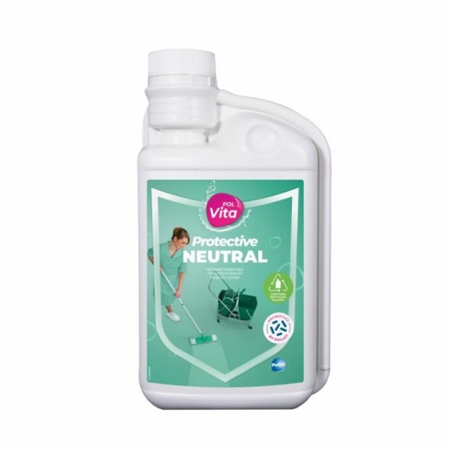 PolVita Neutral – Detergent probiotic pentru suprafețe și podele lavabile